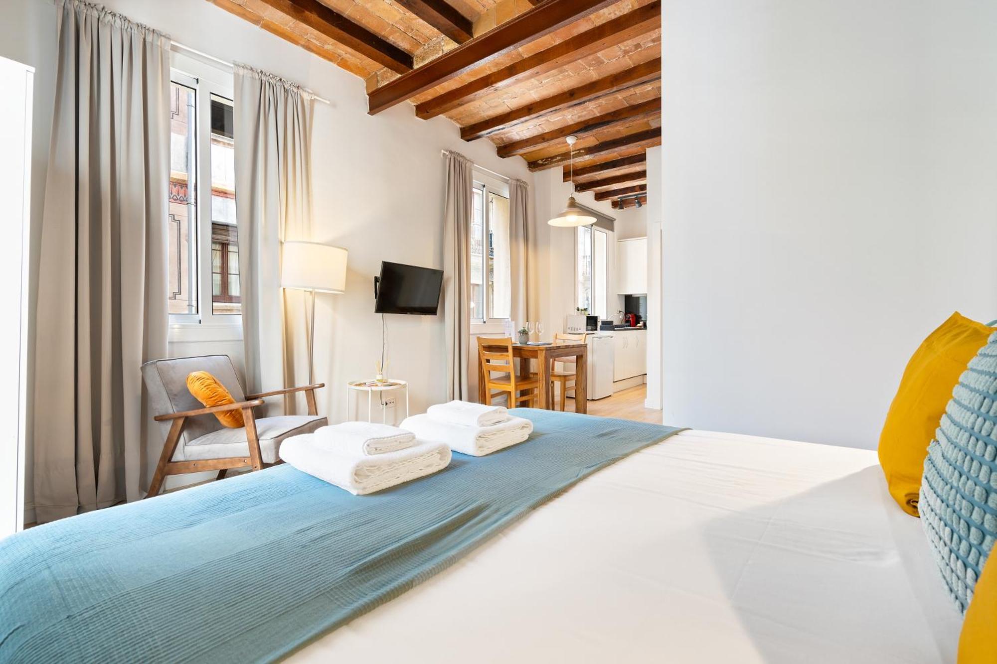 Lodging Apartments Beach Studio 11 Barcelona Eksteriør bilde